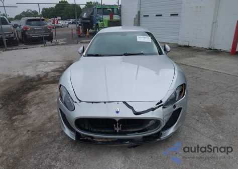 2013 Maserati Granturismo Mc/Sport из США, поврежденный, VIN ZAM45VLA8D0072490
